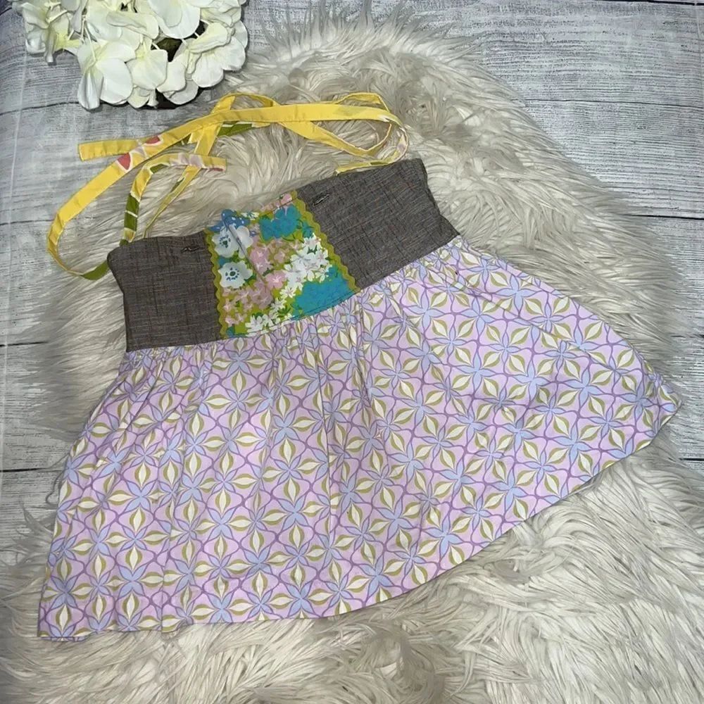 Matilda Jane Clothing MJ Hammond Bay Violet + Ellie Ellie Halter Top sz 6